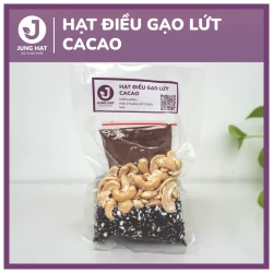 Hạt nấu sữa - GÓI HẠT DINH DƯỠNG làm sữa HẠT ĐIỀU GẠO LỨT CACAO - Cao cấp | JUNG HẠT
