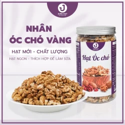 Nhân Hạt Óc chó vàng JUNG HẠT - LÀM SỮA HẠT NGON, ĂN LIỀN TIỆN LỢI